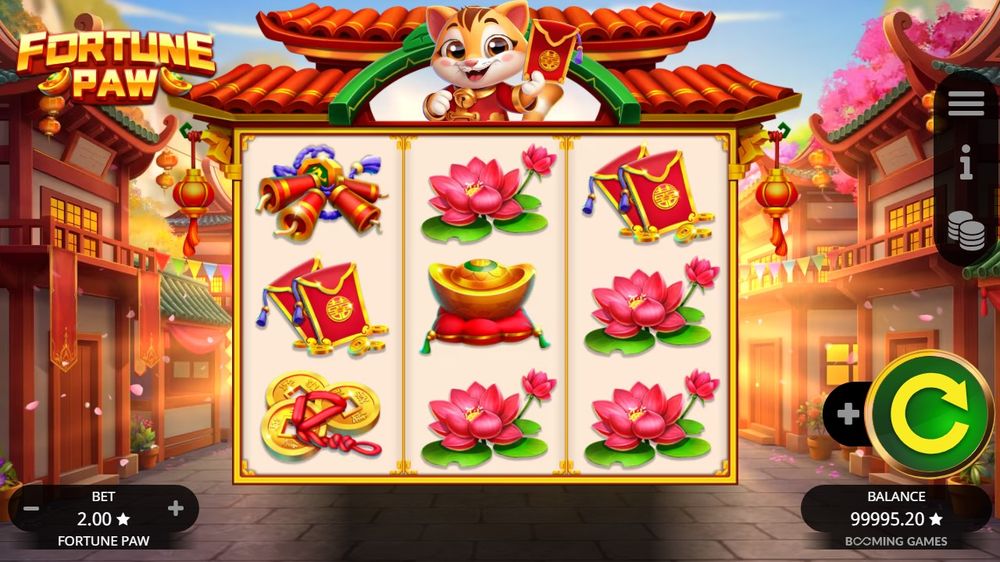 Fortune Paw skærmbillede