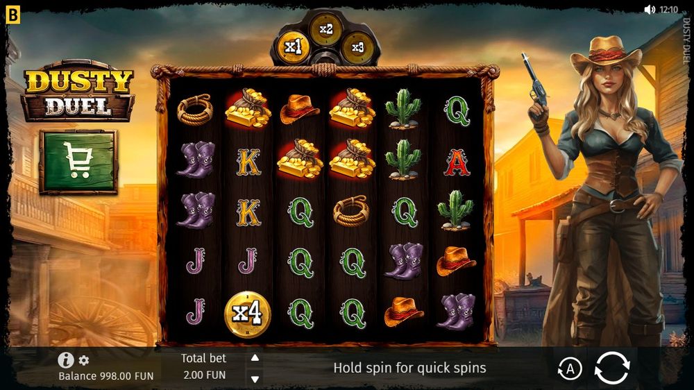 Dusty Duel skærmbillede