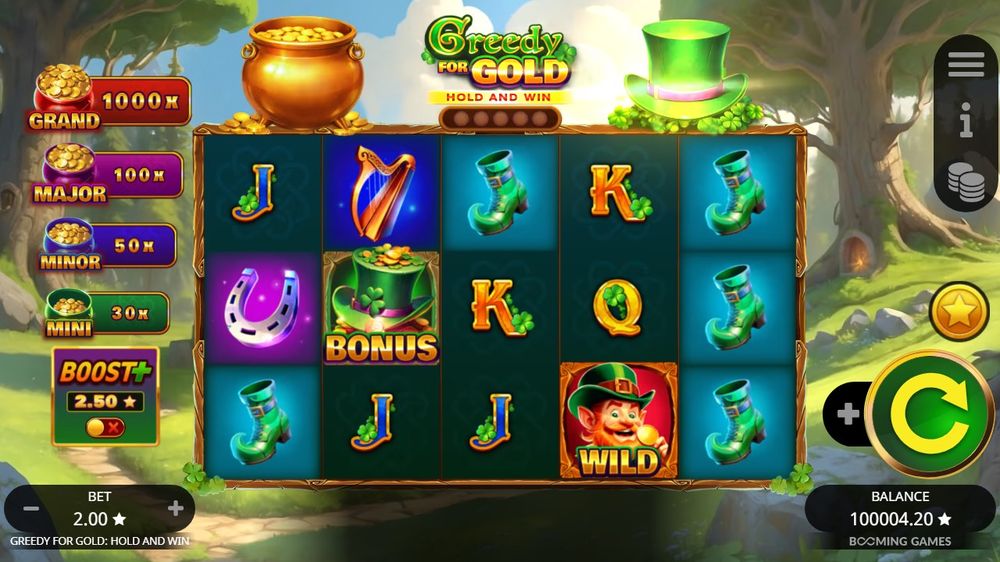 Greedy for Gold: Hold and Win skærmbillede