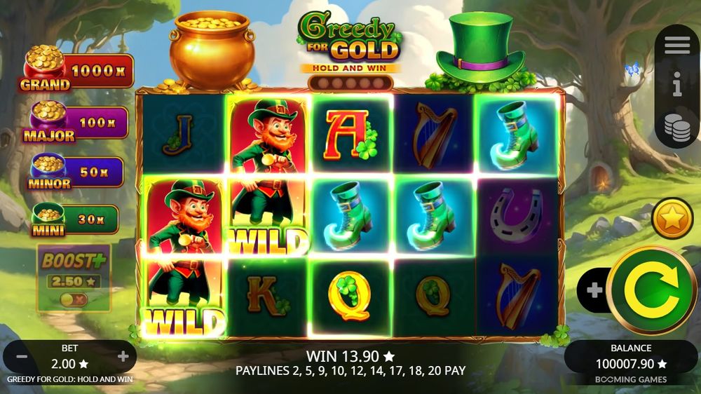 Greedy for Gold: Hold and Win skærmbillede