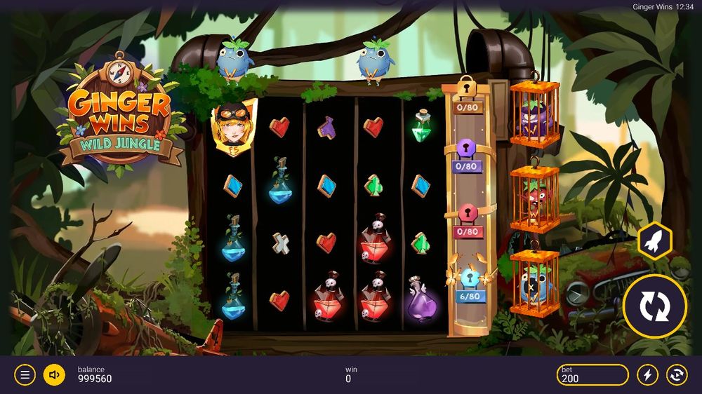 Ginger Wins: Wild Jungle skærmbillede