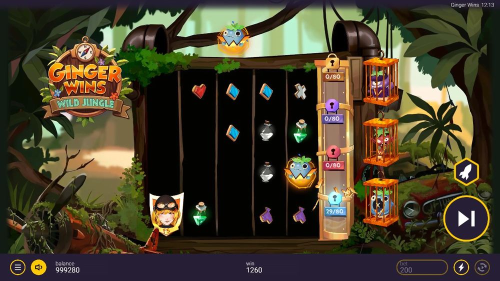 Ginger Wins: Wild Jungle skærmbillede