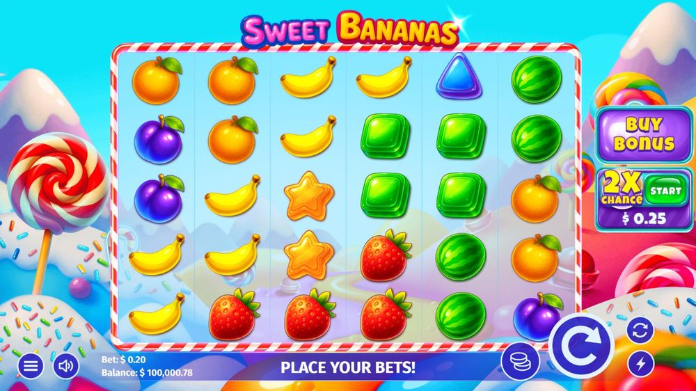 Sweet Bananas skærmbillede