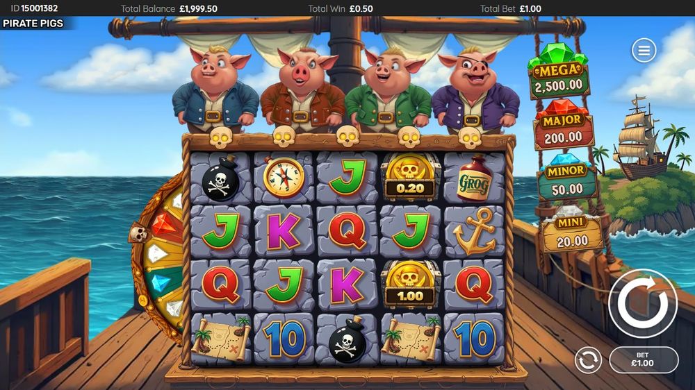Piggy Plunder skærmbillede