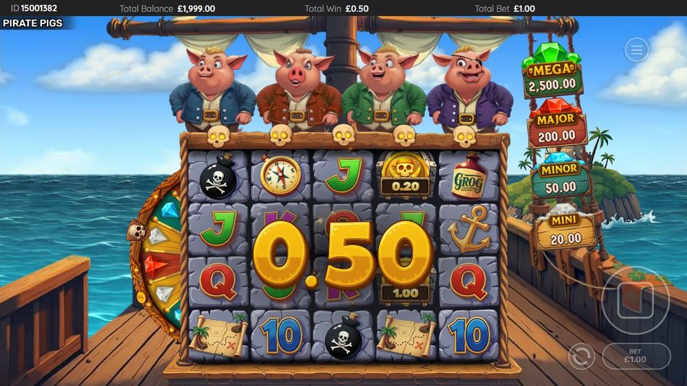 Piggy Plunder skærmbillede