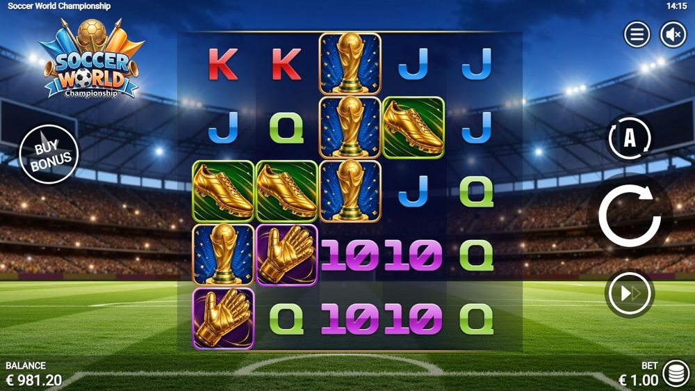 Soccer World Championship skærmbillede